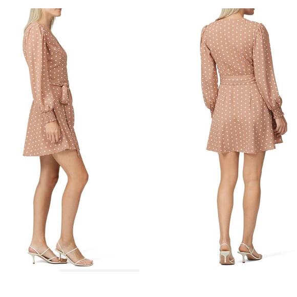RTR The Jetset Diaries High Hopes Mini Wrap Dress size Small - Picture 2 of 5